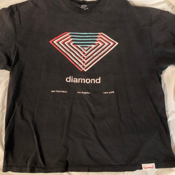 Diamond Supply Co. mens short sleeve tee  shirt 2xl - Picture 2 of 6
